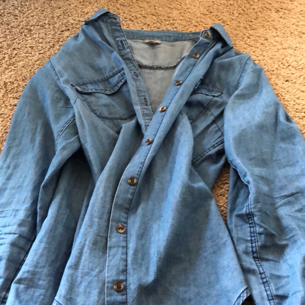 Denim shirt